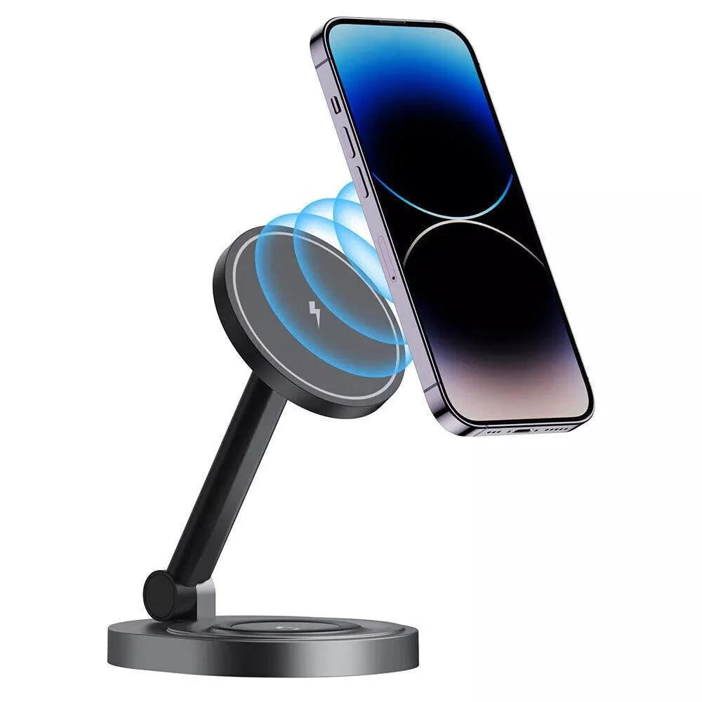 2-in-1 Foldable Magnetic Wireless Charger