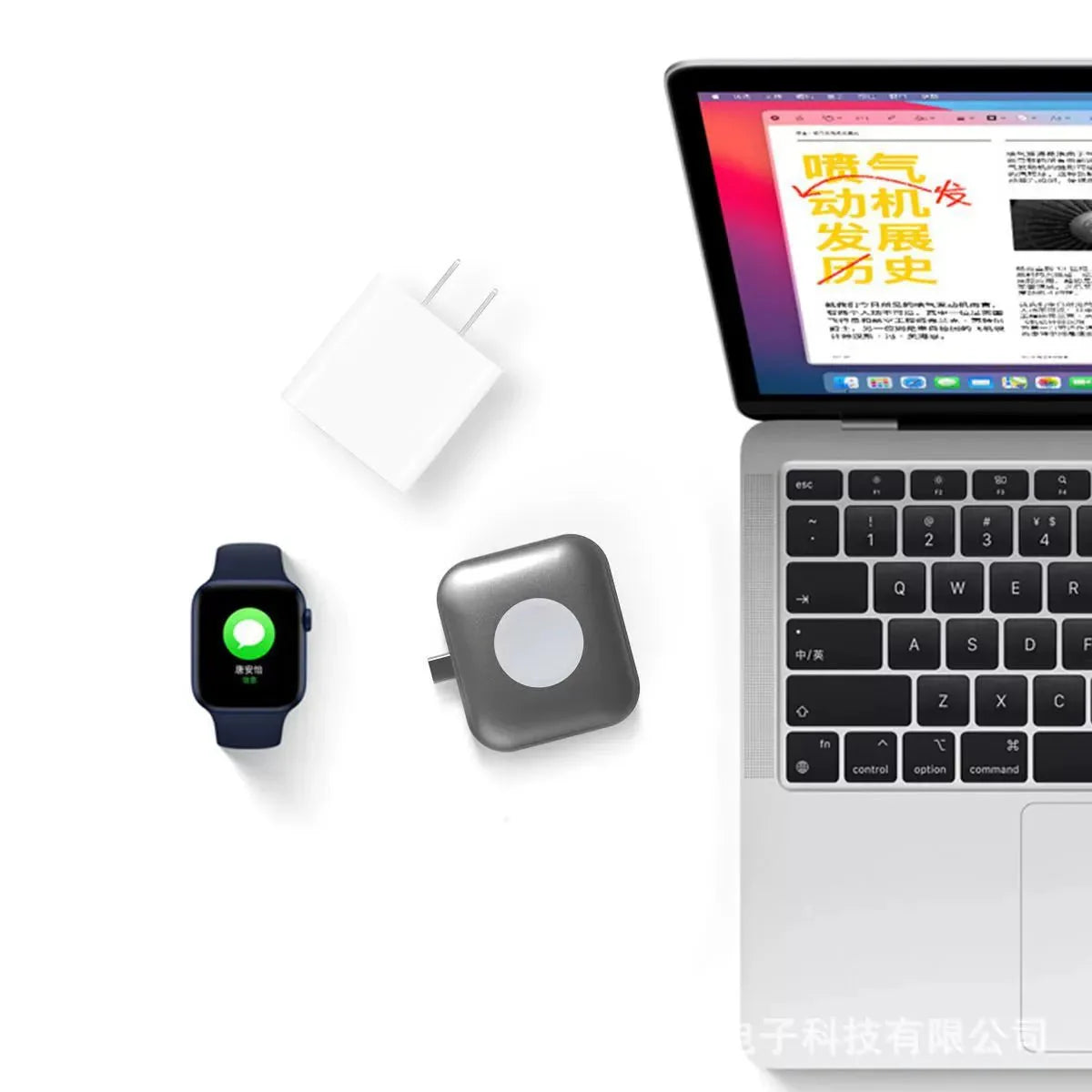 2-in-1 Wireless Charger for AirPods and Apple Watch