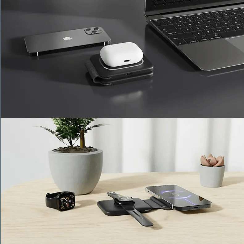 2-in-1 Wireless Charger for MagSafe
