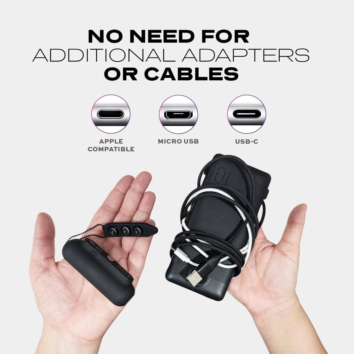 Space Capsule Mini Magnetic Power Bank