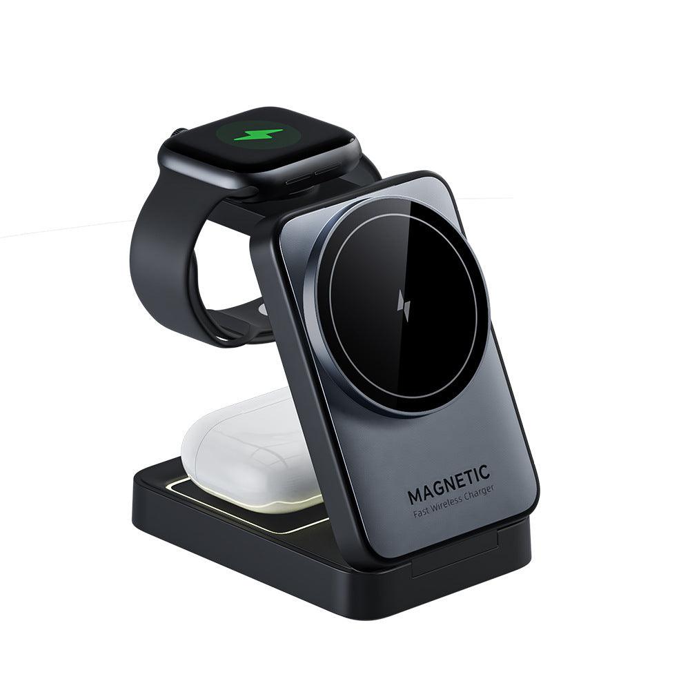 3-in-1 Foldable Wireless Charger for MagSafe