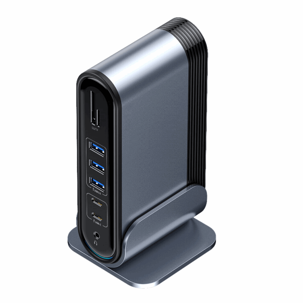 17-in-1 Docking Station with Type-C/PD/HMDI/SD/TF/USB