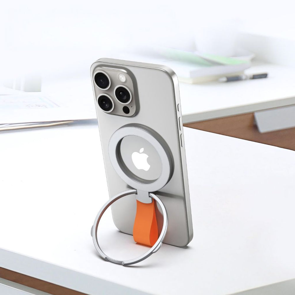 Magnetic Ring Phone Holder & Stand for Hands-Free Viewing