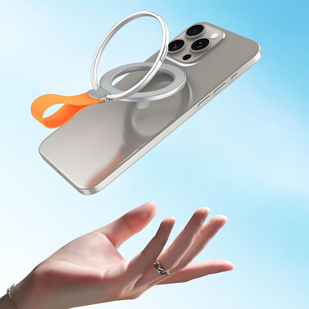 Magnetic Ring Phone Holder & Stand for Hands-Free Viewing
