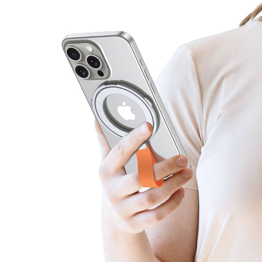 Magnetic Ring Phone Holder & Stand for Hands-Free Viewing