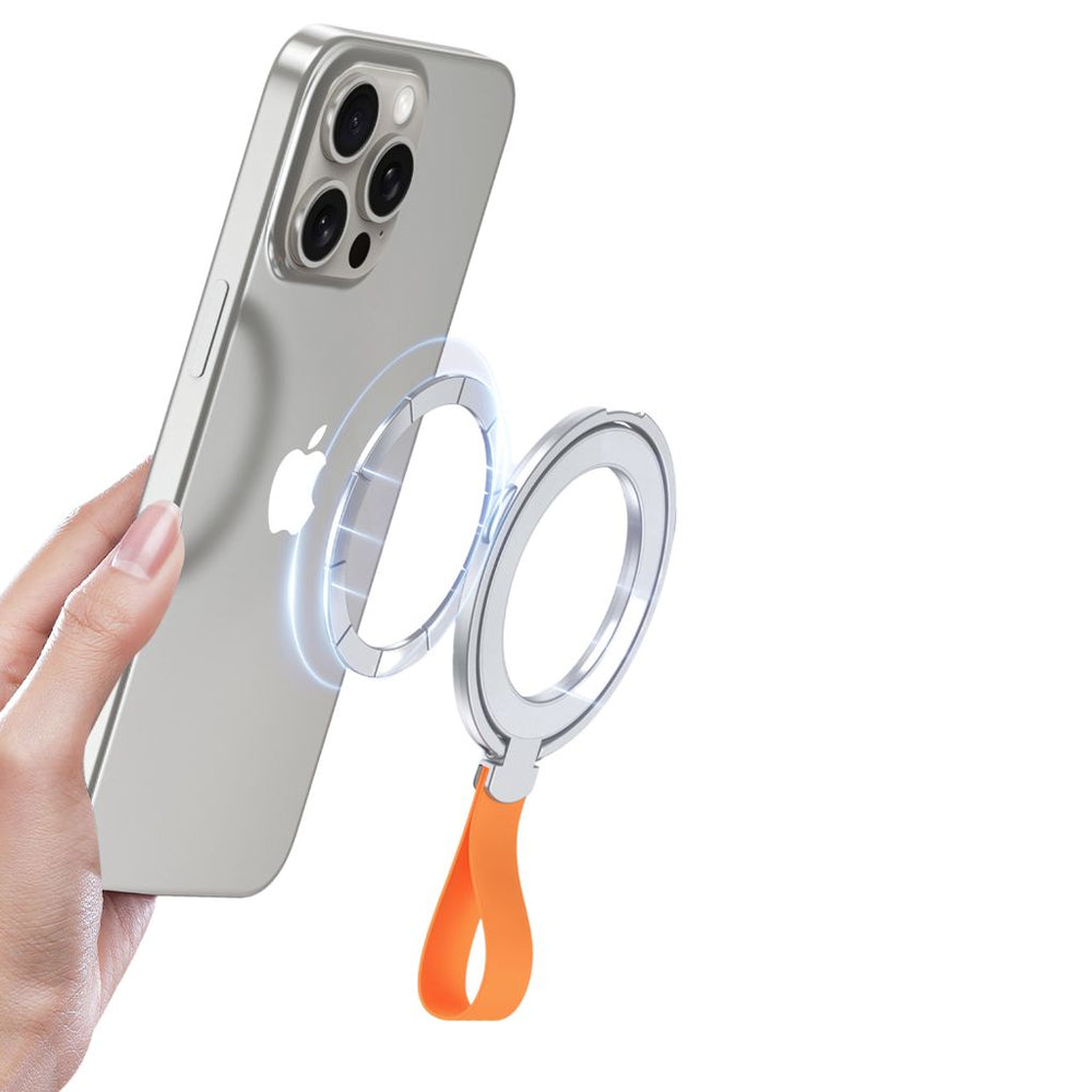Magnetic Ring Phone Holder & Stand for Hands-Free Viewing
