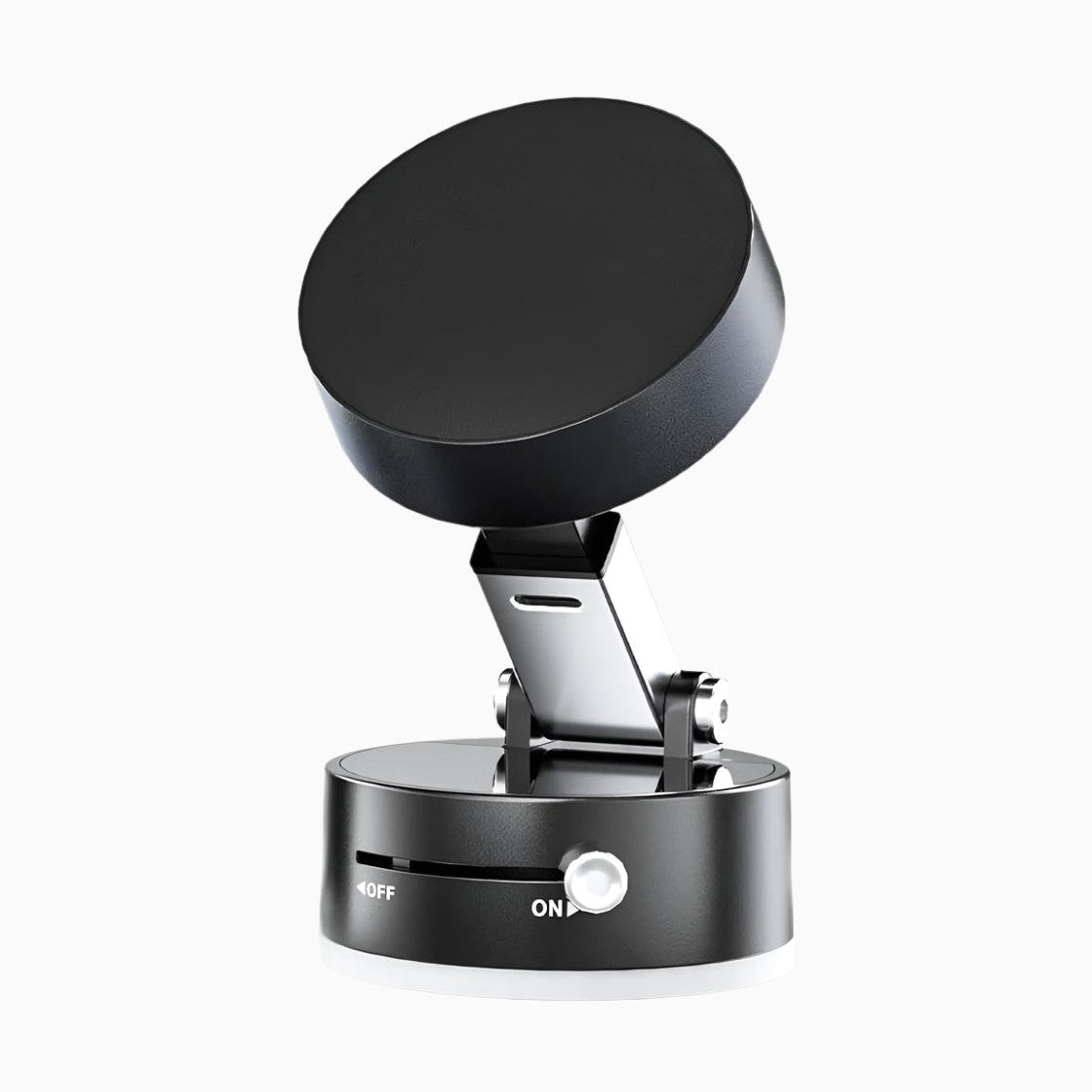 Vacuum Suction Magnetic Phone Mount with Foldable & Retractable Stand