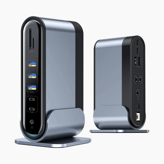 17-in-1 Docking Station with Type-C/PD/HMDI/SD/TF/USB
