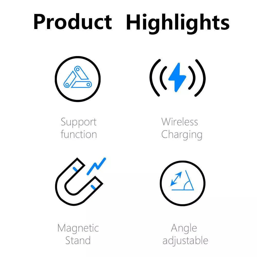 2-in-1 Foldable Magnetic Wireless Charger