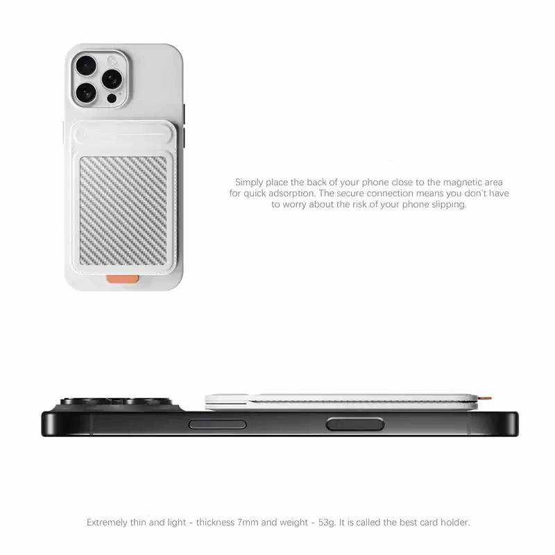 CarbonShield MagSafe Wallet& Holder
