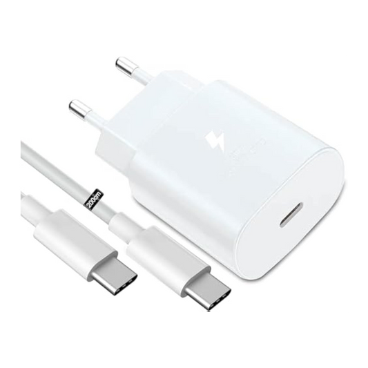 25 W USB C Fast Charger for Samsung Galaxy S24 S23 S22 S21 S20 Ultra FE A55 A54 A34 A23 A15 A05S Z Fold6 Fold5 Flip6 Flip5 5G, Tab S10, S9 for: iPhone 16 15/1 6 15 Pro/16 15 Pro Max/16 15 Plus